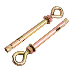 Анкерный болт Steelrex, с кольцом, оцинкованный, 10×130 мм, 40 шт.