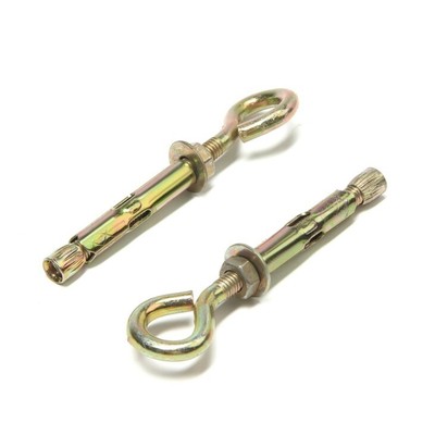 Анкерный болт Steelrex, с кольцом, оцинкованный, 12×100 мм, 25 шт.