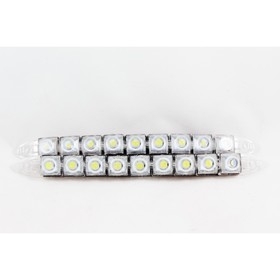 

Дневные ходовые огни KS-309 (9 SMD), линза, гибкий корпус, защита бампера, 270х18х28 мм, набор 2 шт