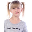Платье детское Happyshmot, рост 98 см, цвет серый-меланж - Фото 5