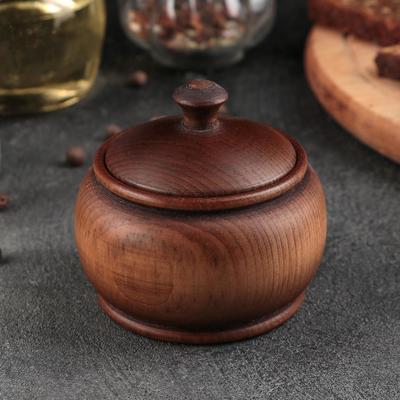 Сахарница деревянная Magistro, 150 мл, d=7 см, из натуральной сосны