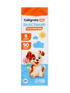 Пластилин Calligrata, 6 цветов, 90 г - Фото 2