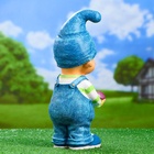 Садовая фигура из полистоуна «Мальчик-гном с лейкой», 33×13×13 см - Фото 7