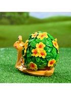 Садовая фигура из полистоуна «Улитка резная», 20×11×12 см - Фото 11