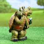 Садовая фигура "Две черепашки" 20х13х22см - Фото 2