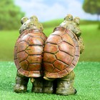 Садовая фигура "Две черепашки" 20х13х22см - Фото 3