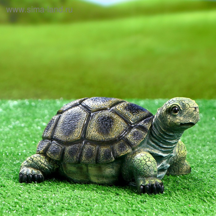 Садовая фигура "Черепаха" 21,5х17х11см - Фото 1