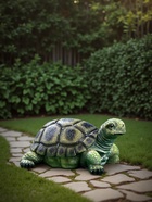 Садовая фигура из полистоуна «Черепаха», 28×22×17 см - Фото 3