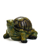 Садовая фигура из полистоуна «Черепаха», 28×22×17 см - Фото 4