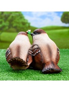 Садовая фигура из полистоуна «Воробьи», 24×20×16 см 4793753