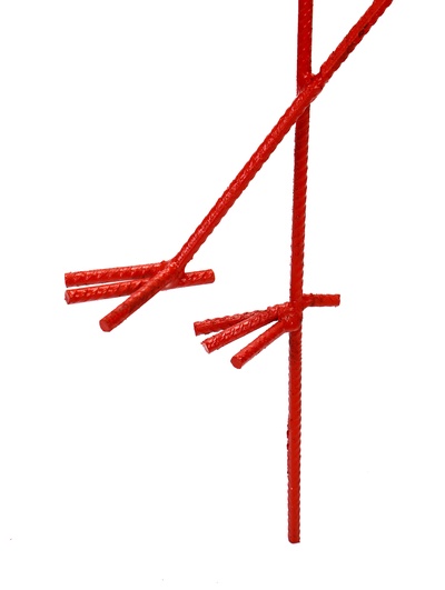 Садовая фигура из полистоуна «Розовый фламинго», 49×14×23 см