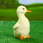 Садовая фигура из полистоуна «Утёнок стоит», 14.5×8×8 см - Фото 1
