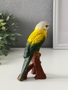 Фигурка полистоун «Зелёный попугай», 9.5×8×16.5 см - Фото 2