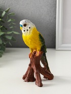 Фигурка полистоун «Зелёный попугай», 9.5×8×16.5 см - Фото 4