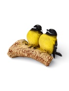 Садовая фигура из полистоуна «Синицы на ветке», подвесная, 16×12×12 см  (артикул 4793764)  большой выбор товаров оптом и в розницу по низким ценам с доставкой