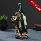Подставка под бутылку "Слон" бронза 14х13х25см - фото 298290023