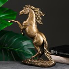 Фигура "Конь на дыбах" бронза, 27х10х32см - Фото 3