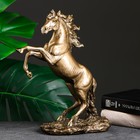 Фигура "Конь на дыбах" бронза, 27х10х32см - Фото 4