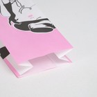 Пакет однослойный "Леди", крафт, розовый, 100 х 60 х 260 мм - Фото 3