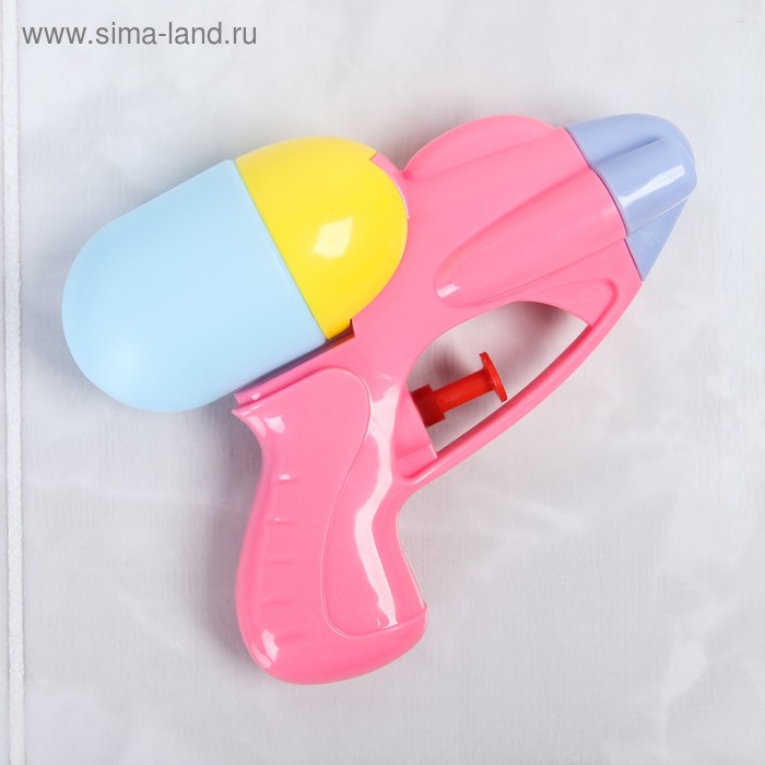 Игрушка для ванны «Пистолет - брызгалка», цвет МИКС - Фото 1