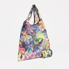 Сумка хозяйственная без застёжки, складная, цвет разноцветный - Фото 2