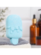 Бомбочка для ванны "Мороженка" с ароматом ванили,  90 гр, голубая 4760642