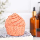 Бомбочка для ванны "Пироженка" с ароматом ванили, красная - Фото 1