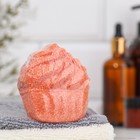 Бомбочка для ванны "Пироженка" с ароматом ванили, красная - Фото 2