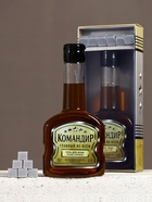 Подарочный набор «Командир», гель для душа коньяк 250 мл и мыло для рук 25 г, HARD LINE - Фото 2