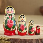 Матрешка "Семеновская", 4 кукольная, 1 сорт - фото 108411791