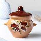 Горшки для запекания Борисовская керамика «Классика», 500 мл, набор 6 шт, коричневые - фото 25314542