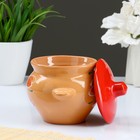 Горшки для запекания Борисовская керамика «Классика», 500 мл, набор 6 шт, коричневые - фото 25314551