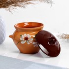 Горшки для запекания Борисовская керамика «Классика», 500 мл, набор 6 шт, коричневые - фото 25314555