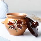 Горшки для запекания Борисовская керамика «Классика», 500 мл, набор 6 шт, коричневые - фото 25314543