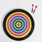 Дартс «ЕВРО», d=43 см, толщина 3 см, 2 дротика, дротик 13.5×2.5 см - Фото 6