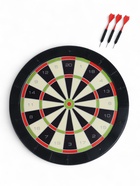 Дартс «ЕВРО», d=43 см, толщина 3 см, 2 дротика, дротик 13.5×2.5 см - Фото 1