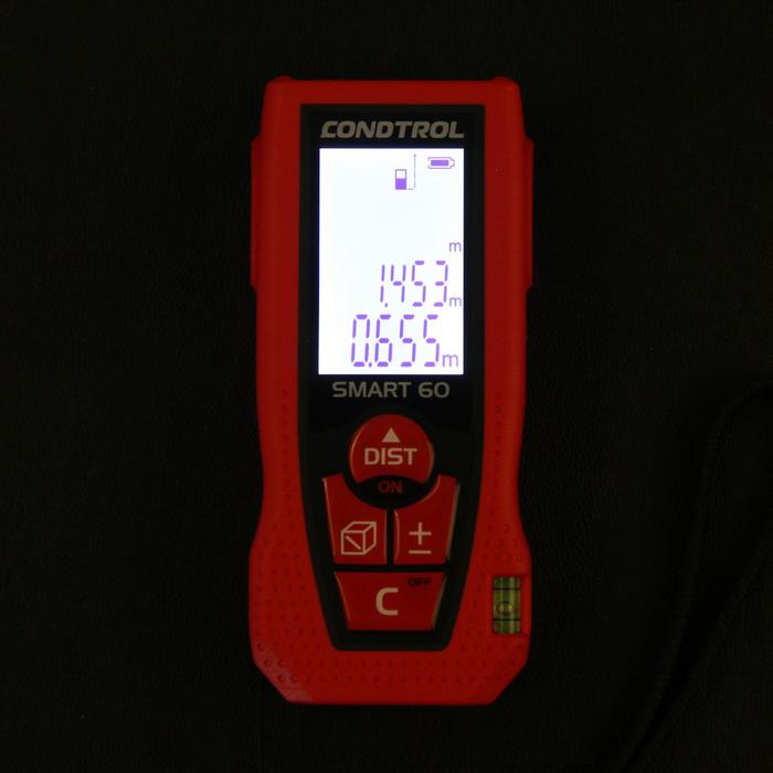 Лазерный дальномер CONDTROL Smart 60 1-4-098, 0,05-60 м, ±1,5 мм - фото 18530095 Лазерный дальномер CONDTROL Smart 60 1-4-098, 0,05-60 м, ±1,5 мм - фото 18530095