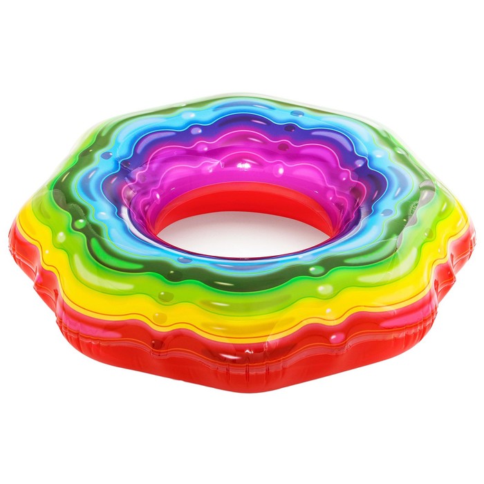 Круг для плавания Rainbow Ribbon, d=115 см, от 12 лет, 36163 Bestway - фото 1911421962