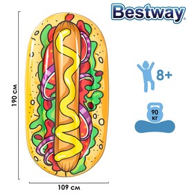 Матрас для плавания «Хот-дог», 190 x 109 см, 43248 Bestway 4730421
