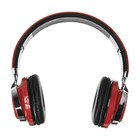 УЦЕНКА Наушники Luazon, Bluetooth 4.2, 250 мАч, LED, FM, microSD, красные - Фото 3