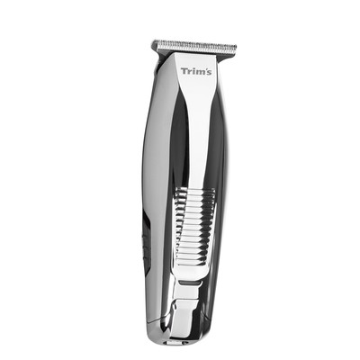 Машинка для стрижки Trims 5303 АС, 3 насадки, от аккумулятора/от сети, серебристая