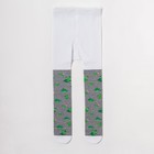 Колготки Крошка Я "Кактус", белый, рост 68-74 см - Фото 2