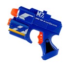 Бластер М7, стреляет мягкими пулями, цвета МИКС - фото 21025347