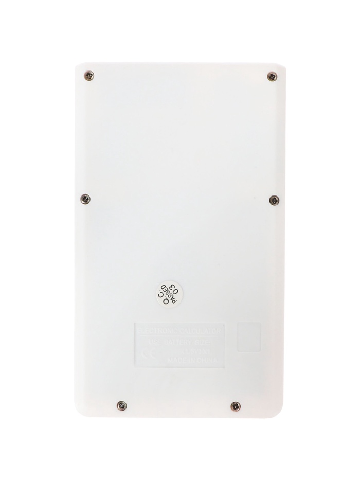 Калькулятор карманный, 08-разрядный, корпус белый - фото 51891691