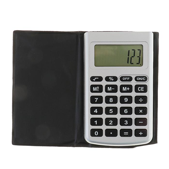 Калькулятор карманный, 8-разрядный, 2239 - Фото 1