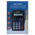 Калькулятор карманный, 8-разрядный, KK-328, с мелодией - фото 8223445