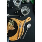 Нож столовый «Тайфун», длина 22.5 см, нержавеющая сталь, серебристый - Фото 6