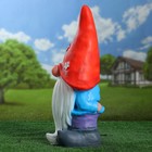 Садовая фигура из полистоуна «Гном лесной», 50×20×25 см - Фото 5