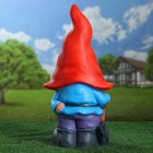 Садовая фигура из полистоуна «Гном лесной», 50×20×25 см - Фото 6