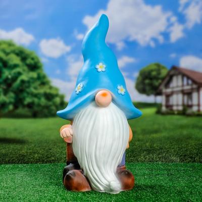 Садовая фигура из полистоуна «Гном лесной», 50×20×25 см